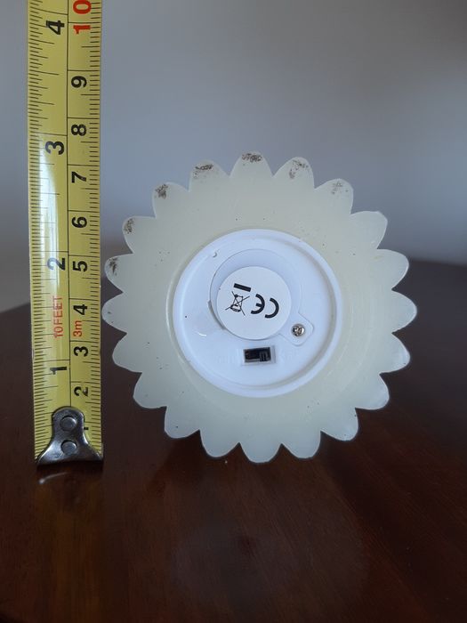 Vela led com cera natural - nova