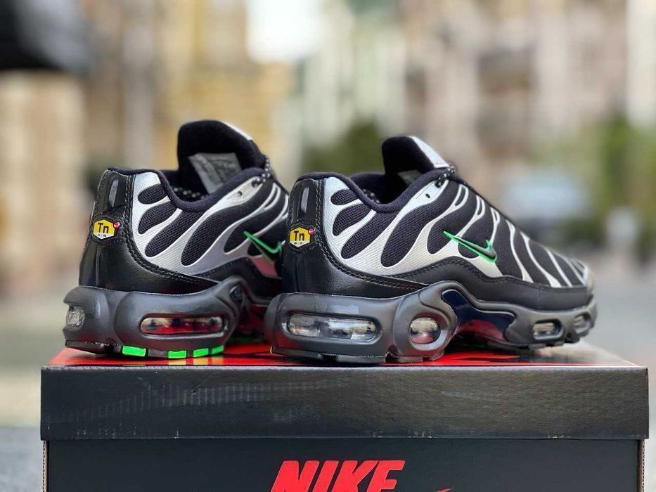 !SALE! Nike Air Max Plus TN Black/Green 40 41 42 43 44 45 46 аір макс