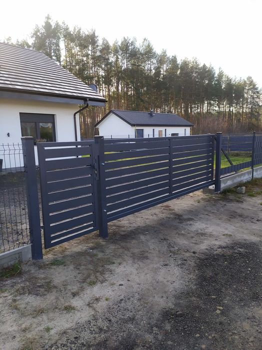 PROMOCJA ogrodzenie panelowe 3 d słupek 60x40 montaż transport GRATIS