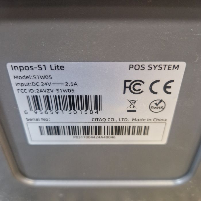 Pc pos all in one com impressora