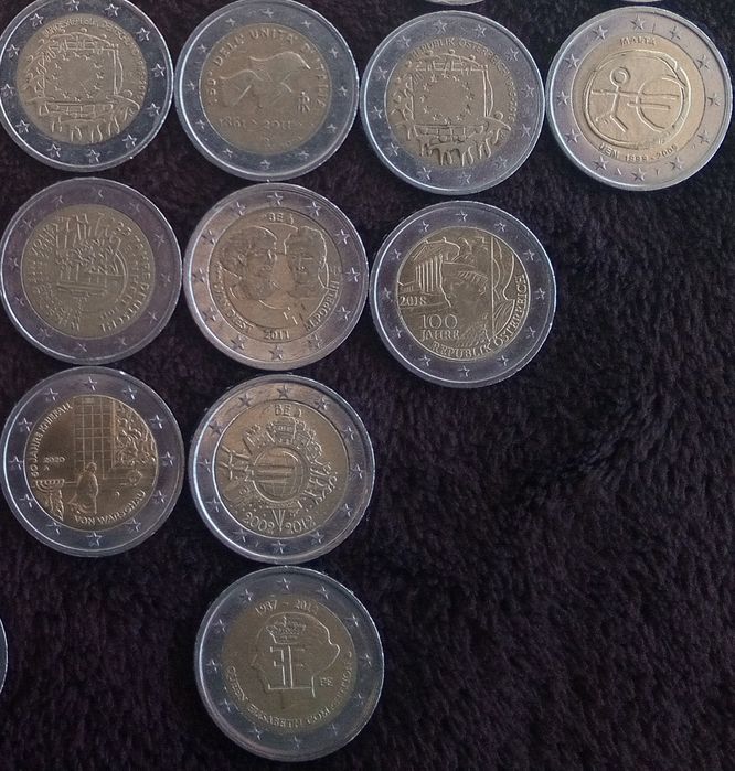 Moedas comemorativas de 2 €
