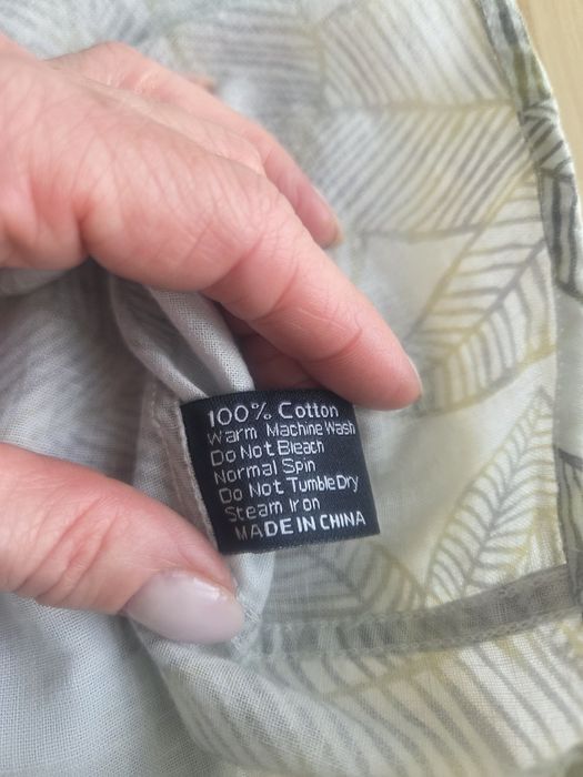 Koszula z bawełny w liście roz.S