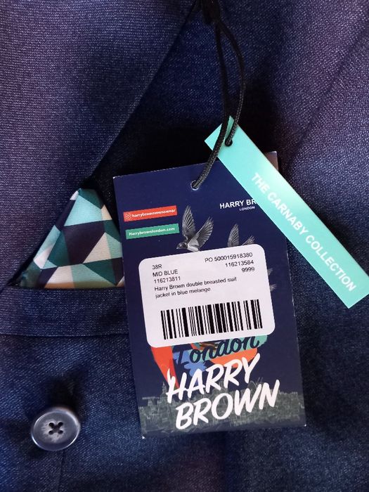 Casaco de Fato Alta Costura Harry Brown