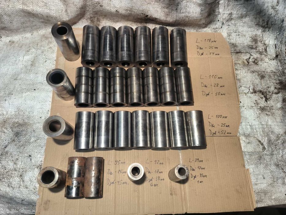 Пальці та роліки на лебідку ГАЗ-66 ЗІЛ-131 УРАЛ КАМАЗ КРАЗ МАЗ та ін