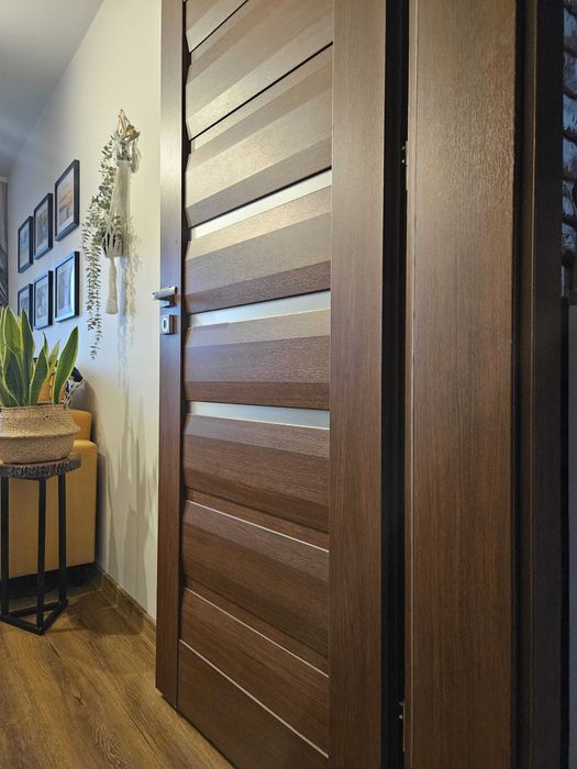 4x Drzwi Intenso model Belize Orzech z ościeżnicami - 4 sztuki