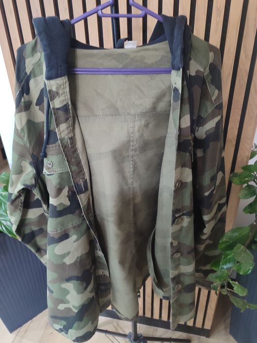 Bluza koszulowa moro H&M