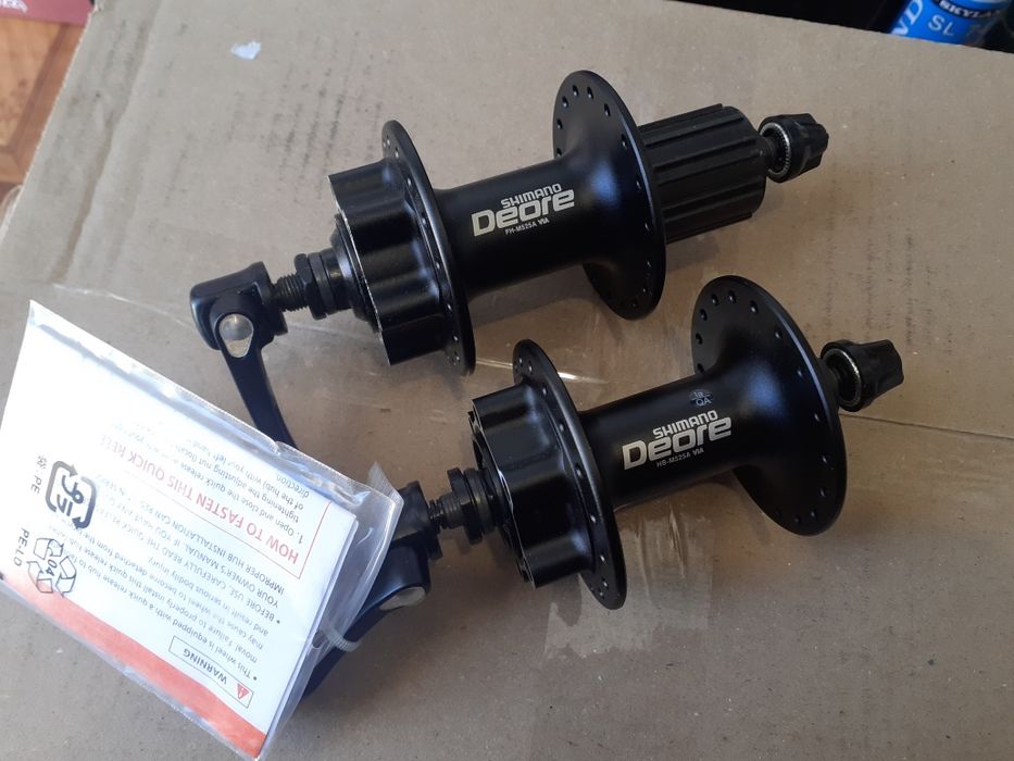 ВЕЛОсипедные втулки под кассету и диск на 36сп. Shimano DEORE HB-M525A