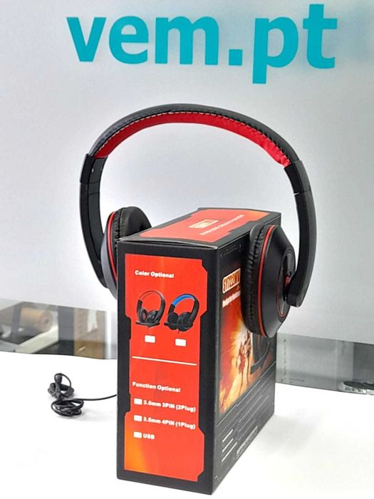 Headphones Auscultador e Auricular - Novos