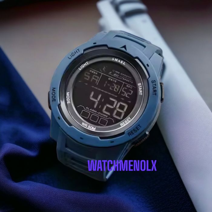 Zegarek sportowy SMAEL 8105 niebieski WR50M