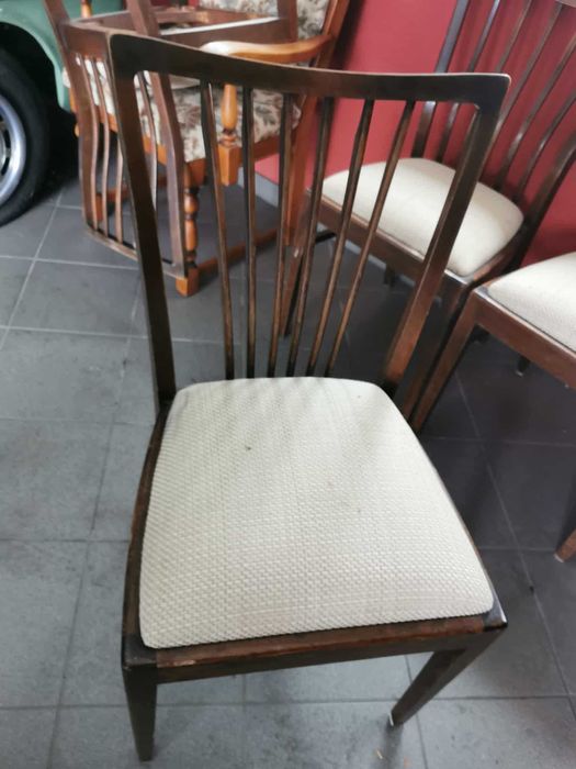 Fotel klubowy PRL  lata 60–70 antyk antyki starocie Vinatage krzesło