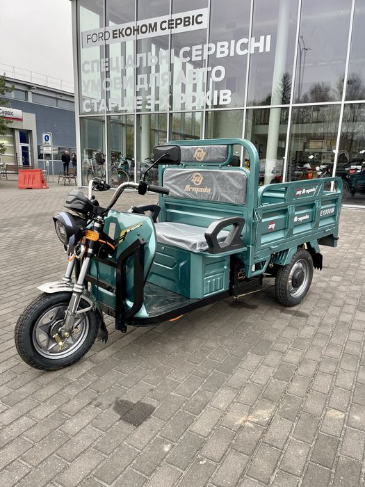 Електротрицикл вантажний Armada E1000W - Мотосалон (Гарантія.Доставка)