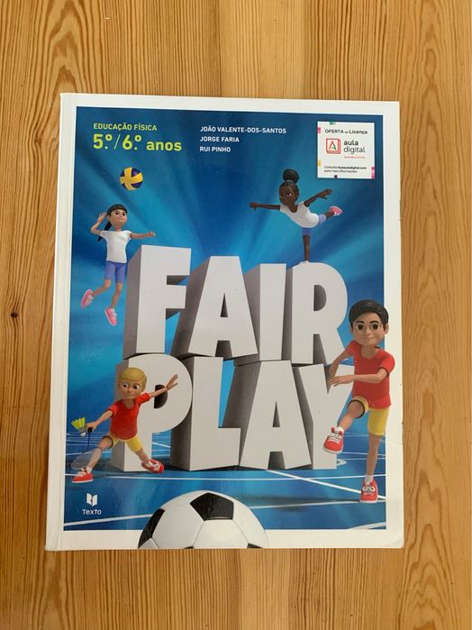Livro escolar Fair Play Educação Física 5.º e 6.º ano