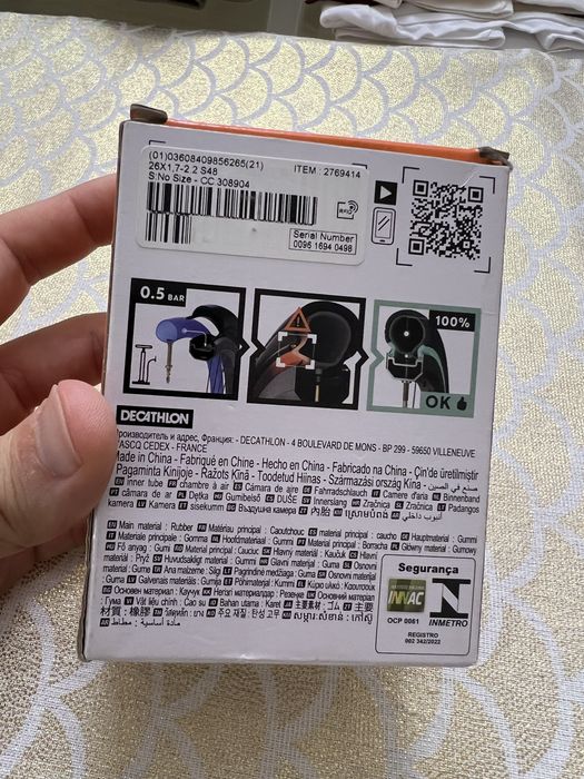Camara de ar pneu bocicleta roda 26