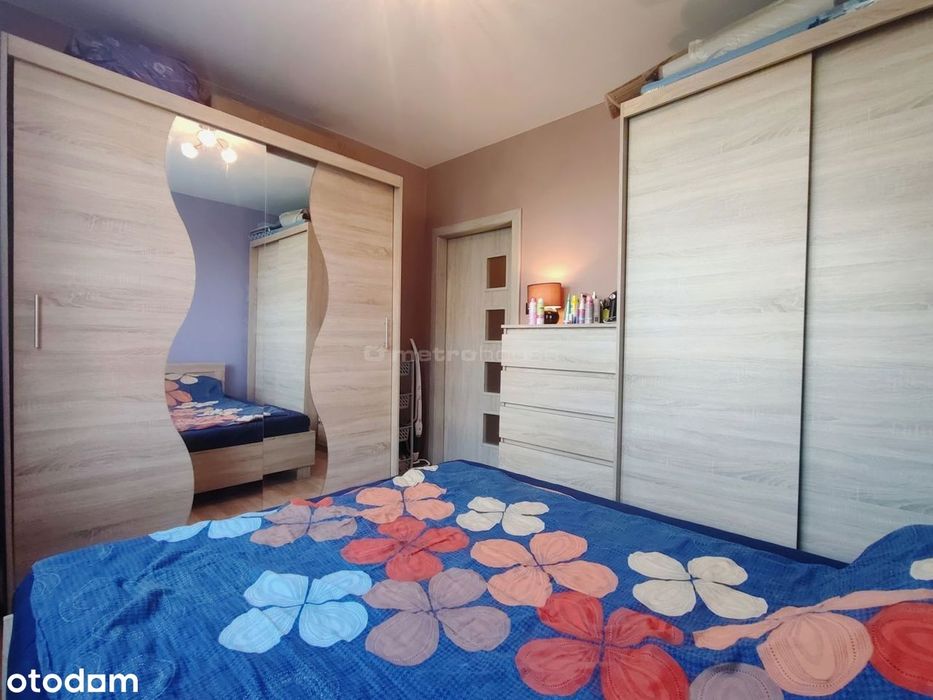 48 m², 2 pokoje, I piętro, balkon i zieleń