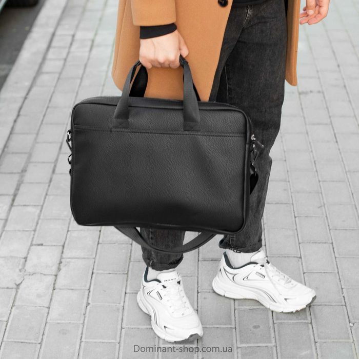 Ділова сумка  Capitalist для ноутбука та документів із еко-шкіри