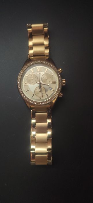 Zegarek damski złoty Timex TW2V57800