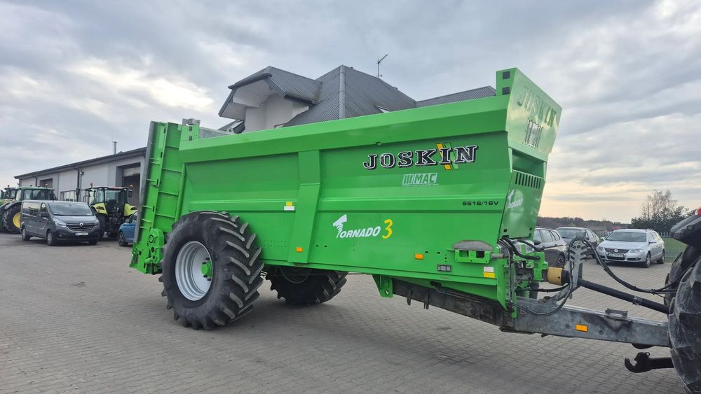 Joskin Joskin Tornado 3 5516/16V 2018R  Rozrzutnik Coutand Twister Jeantil Rolland Rafal