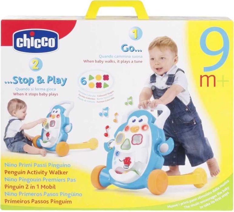 Andador Primeiros Passos Musical da Chicco