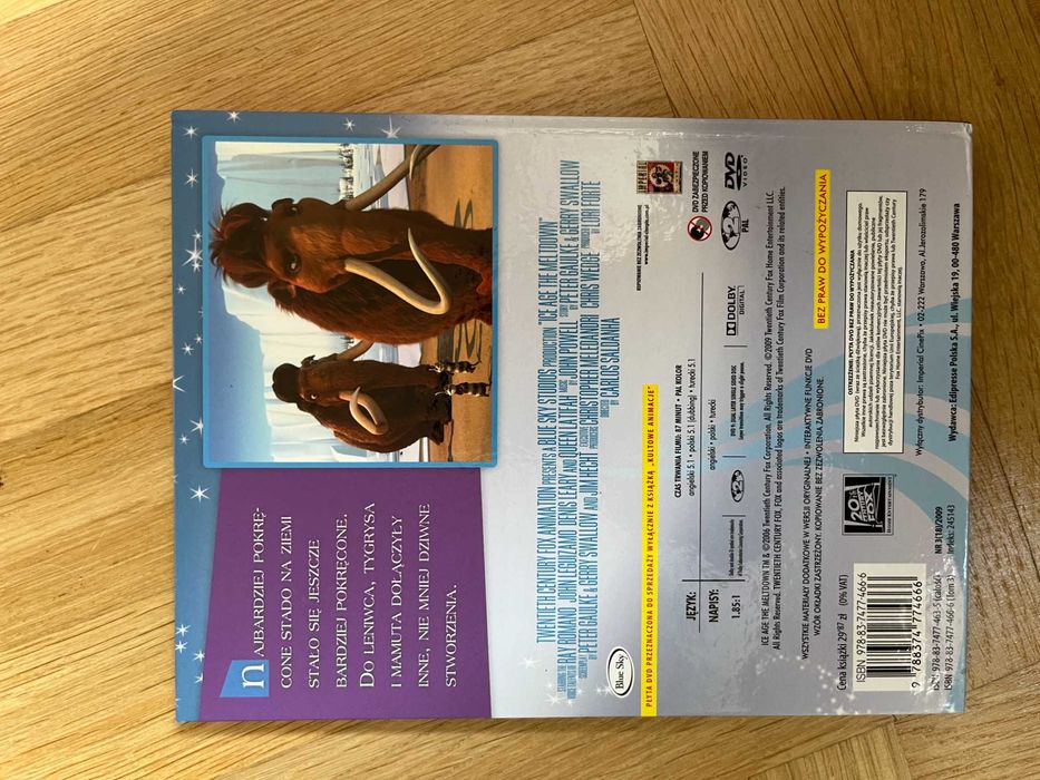 Epoka Lodowcowa 2 DVD