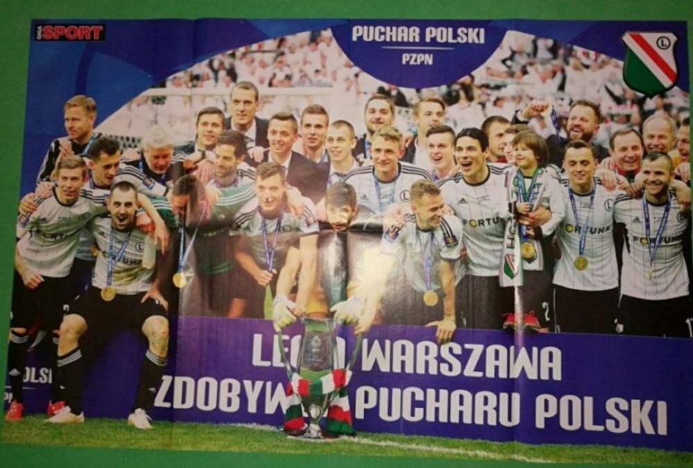 Plakat piłkarski