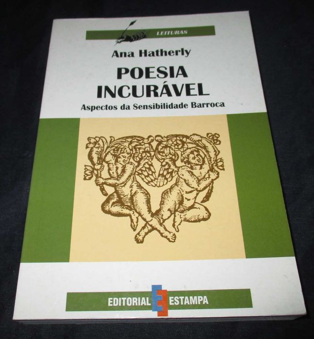 Livro Poesia Incurável Aspectos da Sensibilidade Barroca Ana Hatherly