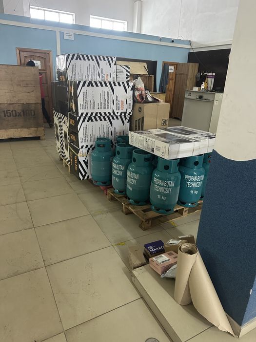 Балони 27 л , обігрівачі