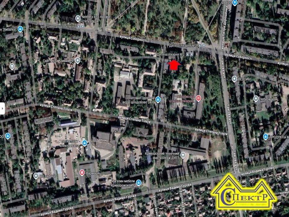 98кв.м.  без опаленя червона лінія великий фасад друга дитяча лікарня  вул Соборності