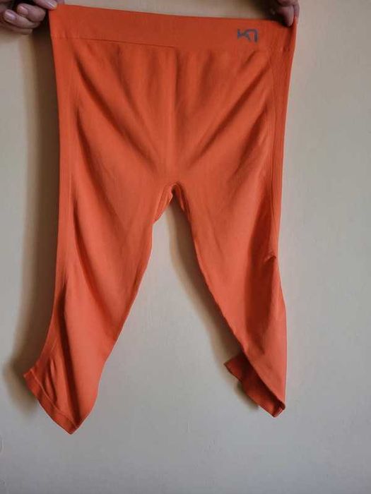 Pomarańczowe legginsy Kari Traa roz. L/XL