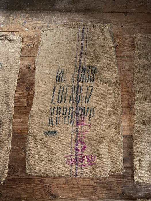 Worki jutowe XXL bardzo duże 6 sztuk