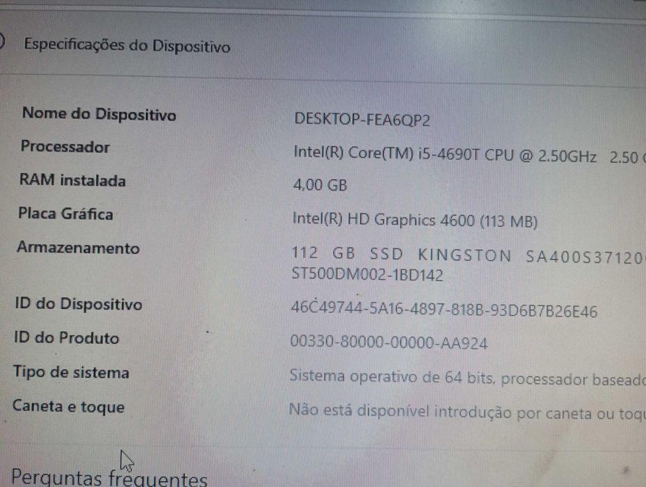 Computador de escritório