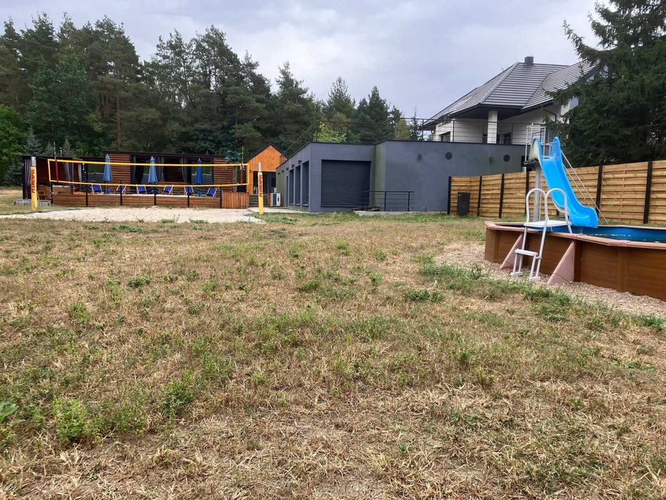 Domki „Bajka” nad jeziorem przy plaży w Zaździerzu