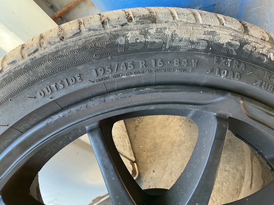 CONJUNTO JANTES E PNEUS SEAT IBIZA 4X100 R16