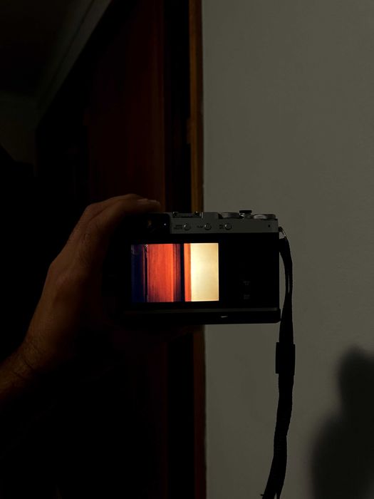 Fujifilm X-E4, com baterias, lente TTartisan AF 27 mm