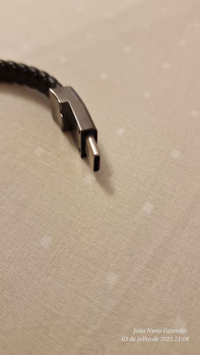 Pulseira usb male usbc male