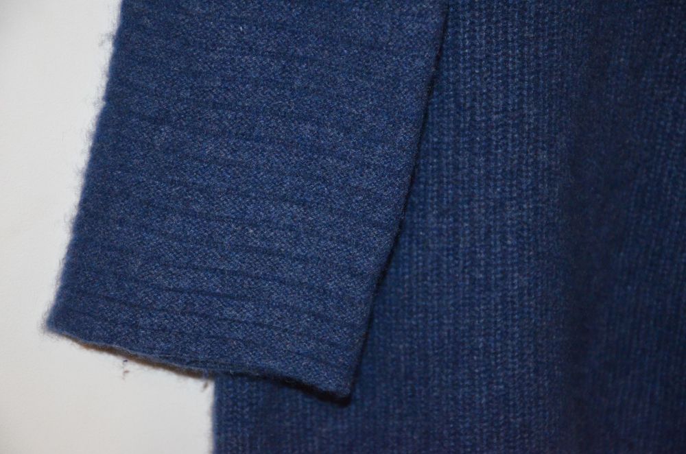 sweter 100% kaszmir mercer&madison granat