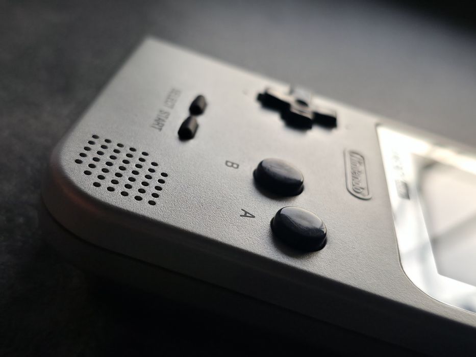 Konsola Game Boy Pocket Silver Oryginalny Stan Kolekcjonerski MGB-001