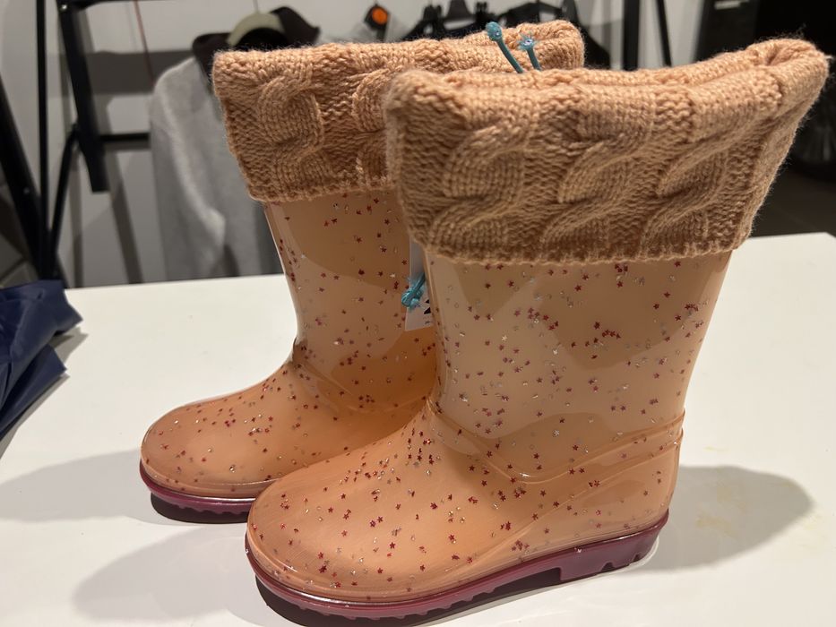 Botas para a chuva