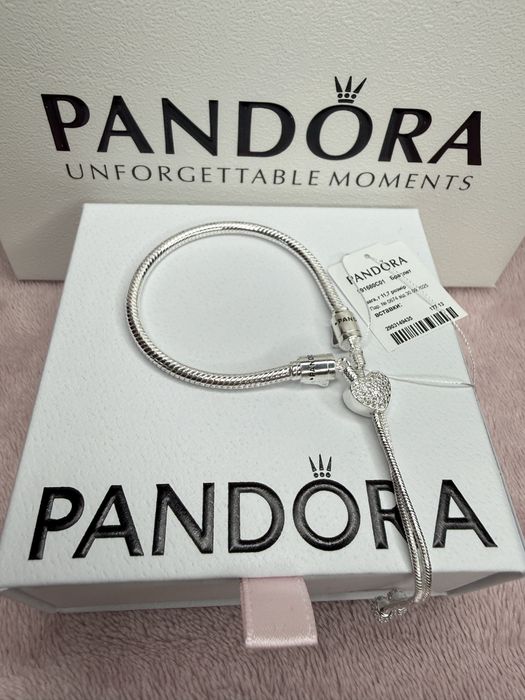 Браслет слайдер пандора pandora
