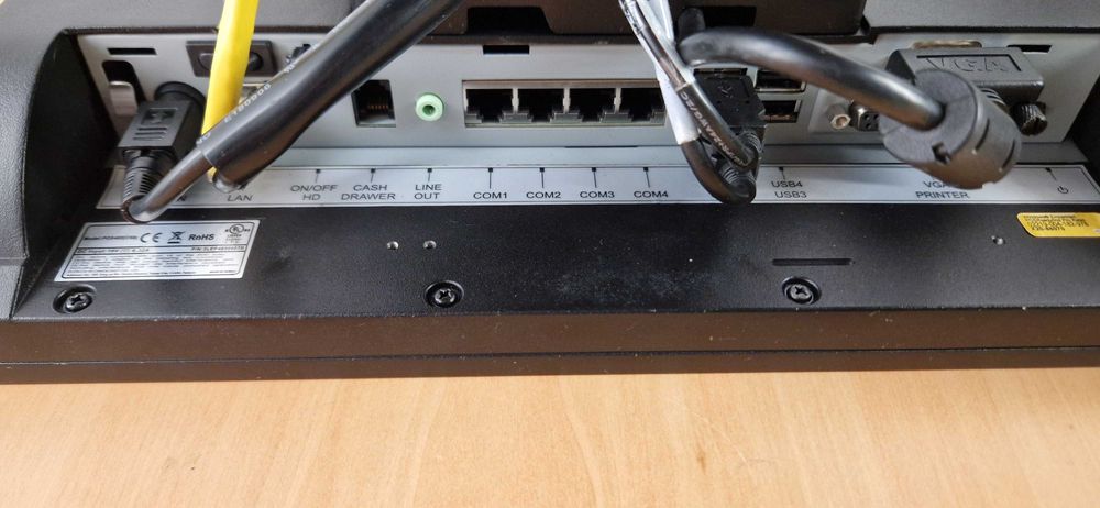 POS Tátil + impressora térmica 80mm + Gaveta dinheiro