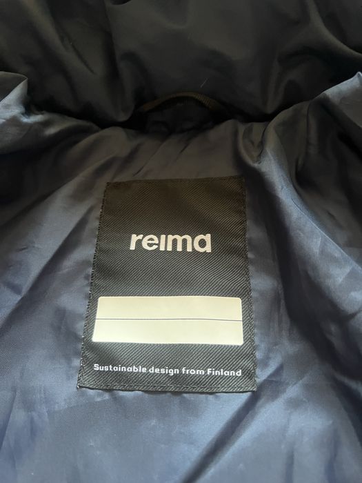 Термопальто зимнее, пуховик REIMA для девочки, рост 152