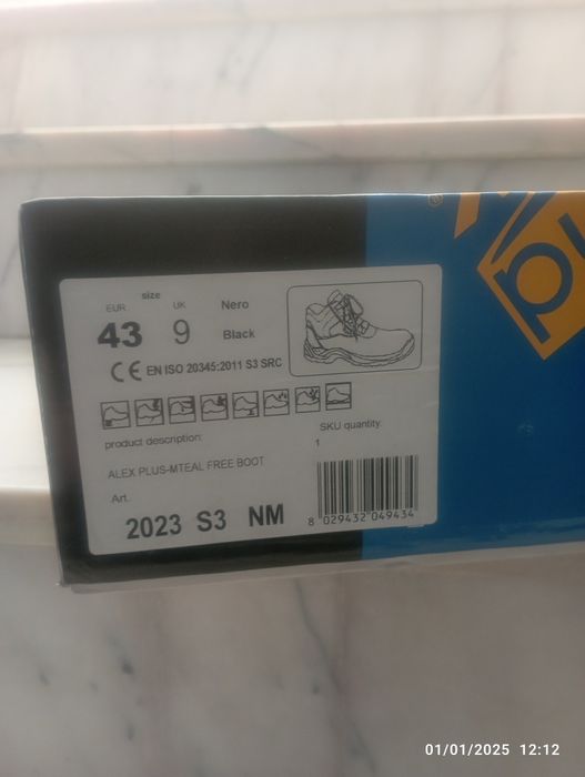 Sapatos de proteção