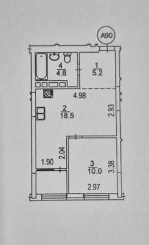 1-кімнатна квартира за адресою вул. Івана Виговського (площа 41 м²) - Atlanta.ua - фото 22