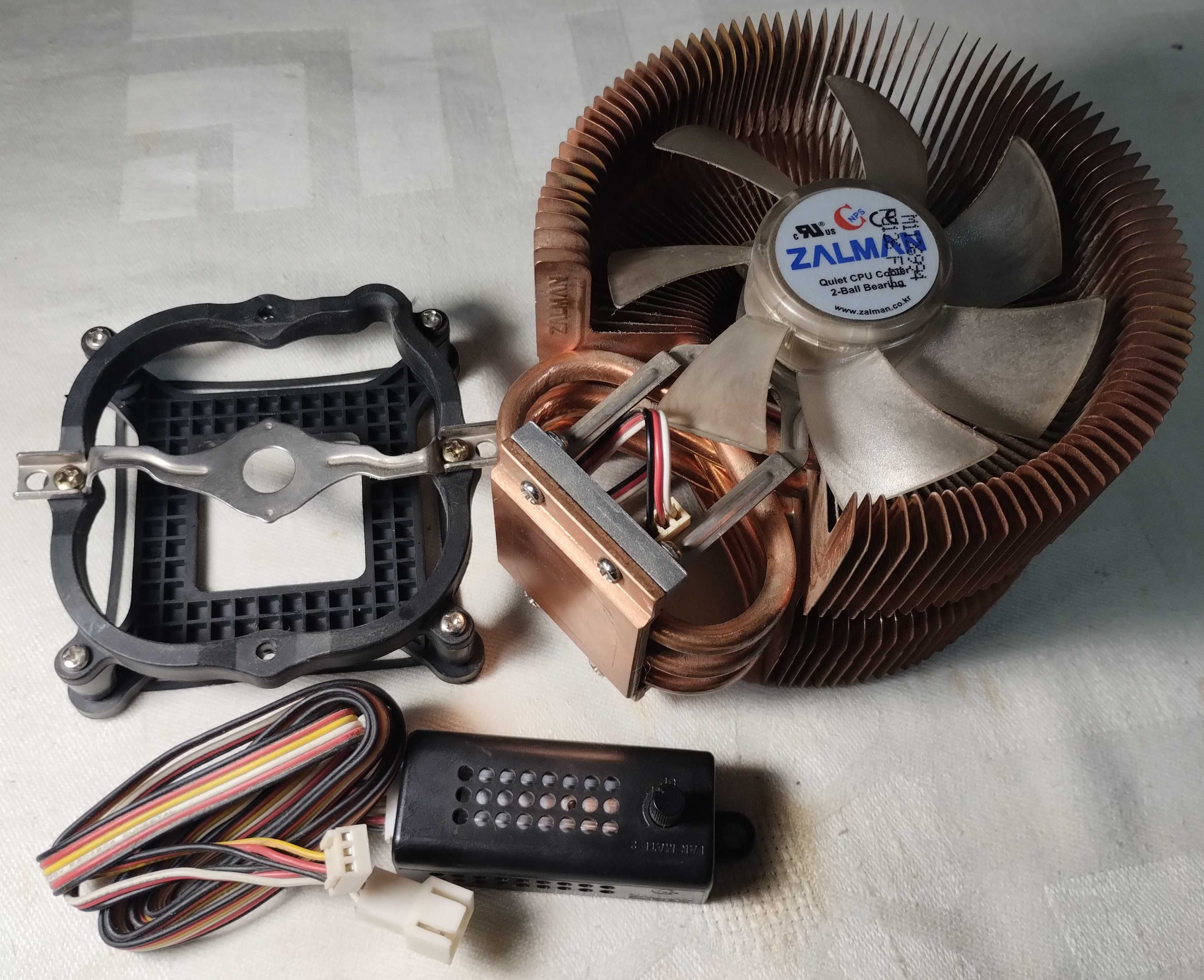 Кулер процессор CPU ZALMAN ZF9225ATH Socket 775 + регулятор: 800 грн ...
