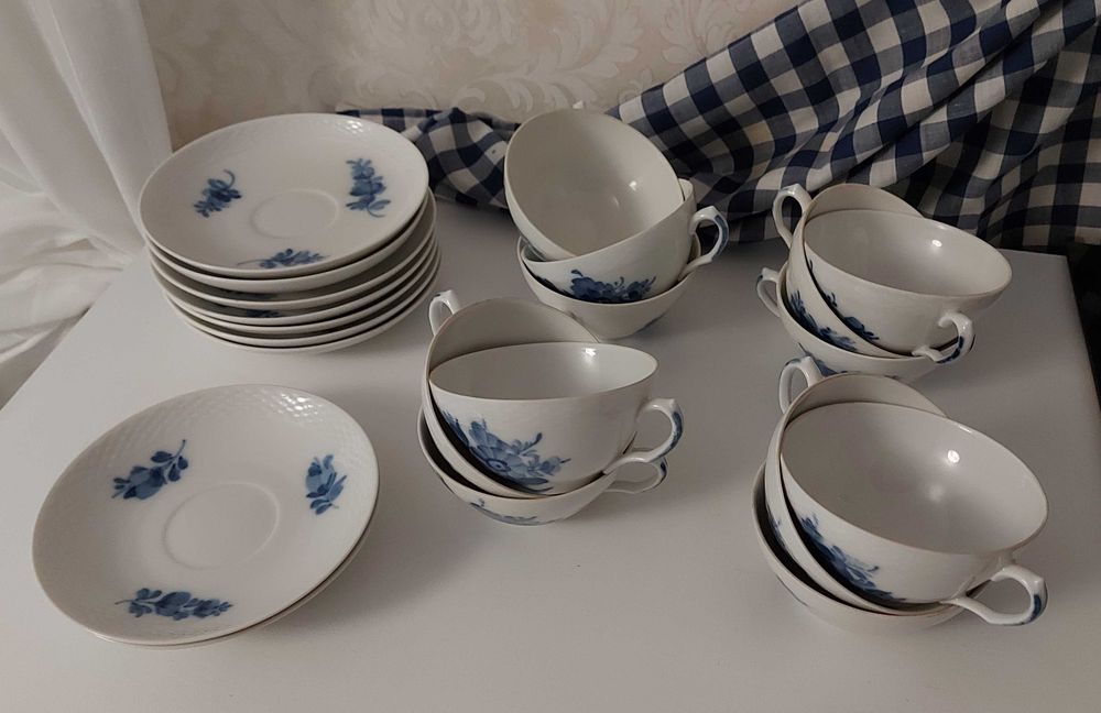 ROYAL COPENHAGEN Denmark elementy porcelanowych zastawów