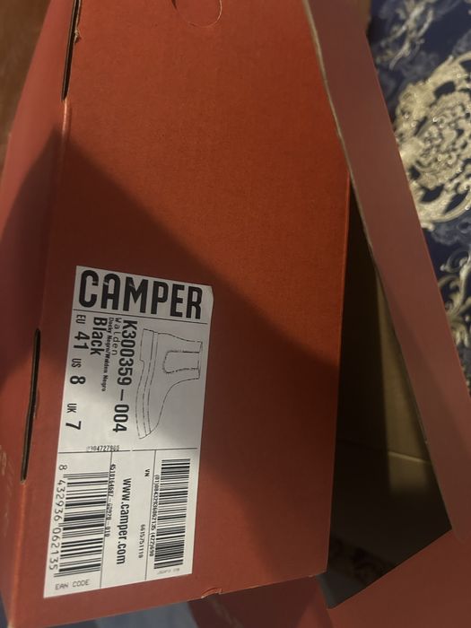 Черевики шкіряні демісезонні іспанського бренду Camper 41 розмір