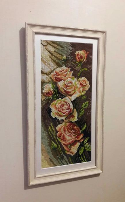 Вышивка крестом "Розы"
