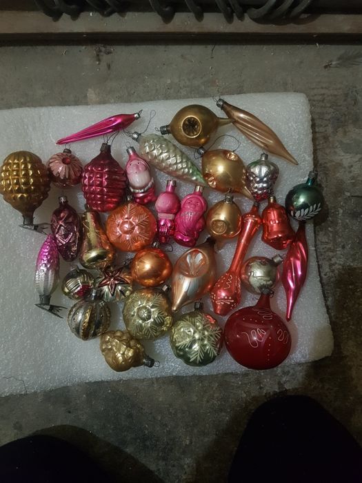 Продам елочные игрушки одним лотом