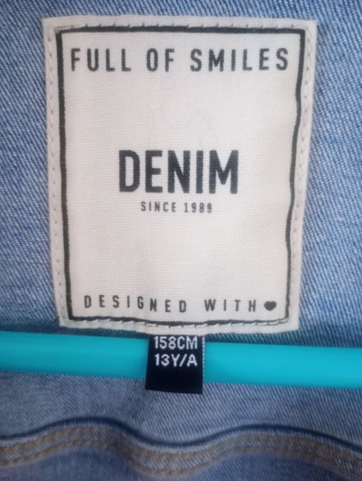 Bluza jeansowa 158/13lat