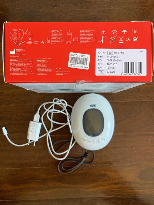 Bomba Tirar Leite Recarregável NUK Nature Sense