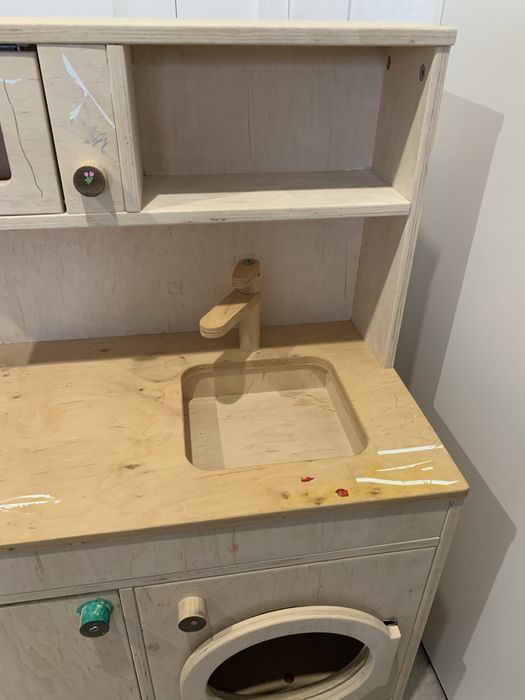 Кухня дитяча деревʼяна (фанера шліфована)